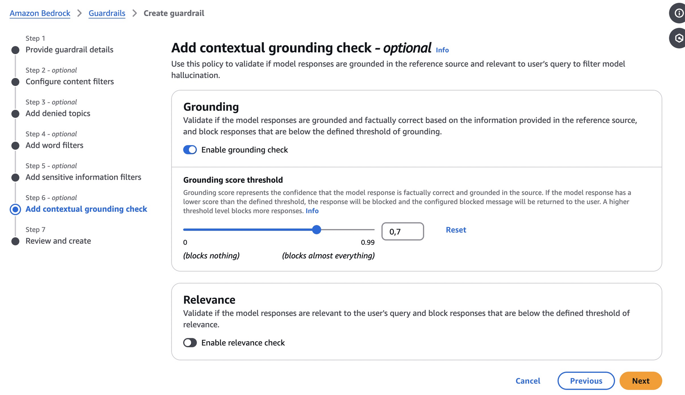Grounding checks